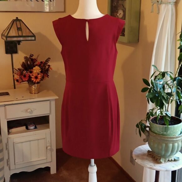 Express Perfect Red Dress, Tomato Girl, Career Professional,  Coastal  Grandma - Picture 6 of 11